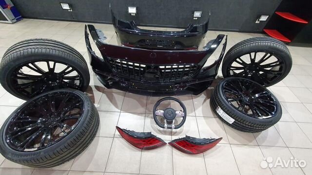 W217 рестайлинг s coupe обвес брабус brabus s63