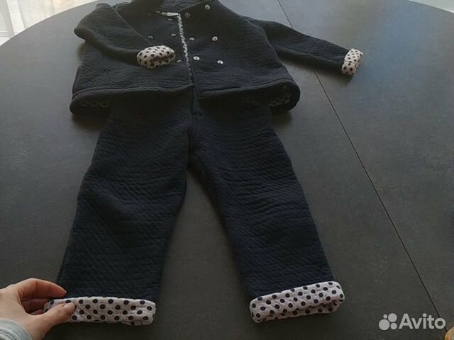 Кофта штаны petit bateau 86-92 см