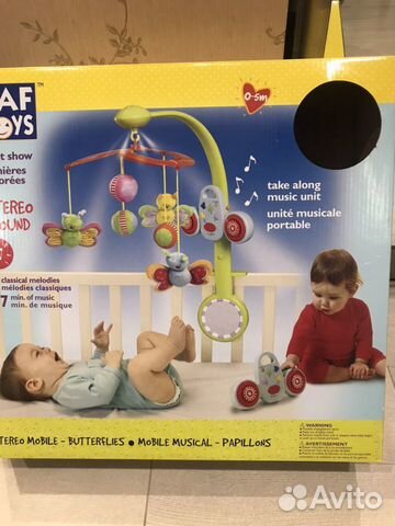 Мобиль Taf Toys Бабочки Мобиль Taf Toys Бабочки