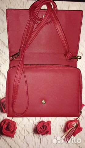 Сумочка-кошелек от Pierre Loues и визитница Сумочка-кошелек от Pierre Loues и визитница