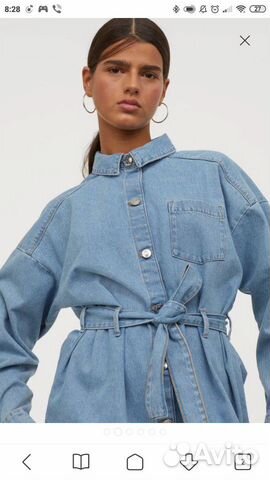 Платье джинсовое HM H&M
