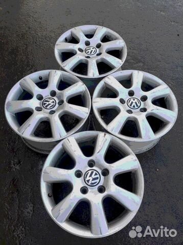 Диски бу оригинал R17 LU на VW Tuareg