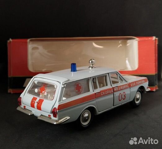 Газ-24-02 скорая помощь, СССР, 1:43 Газ-24-02 скорая помощь, СССР, 1:43