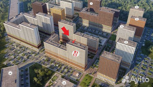 2-к квартира, 39.4 м², 25/25 эт. 2-к квартира, 39.4 м², 25/25 эт.