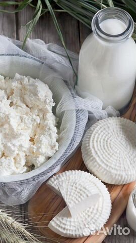 Сыр брынза, молоко, сметана, творог