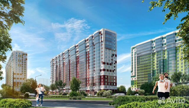 2-к квартира, 61 м², 18/19 эт.