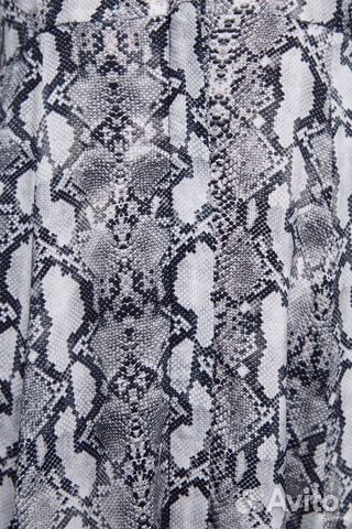 Платье Zara змеиный принт