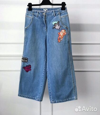 Джинсовые кюлоты kenzo junglе джинсы Джинсовые кюлоты kenzo junglе джинсы