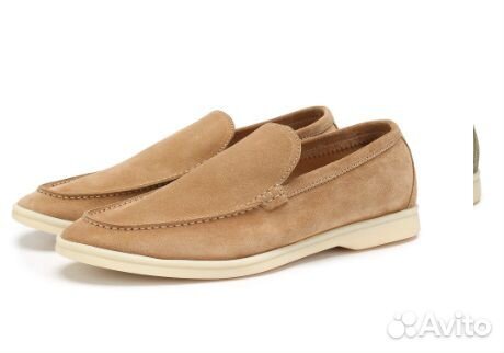 Туфли Loro Piana Summer Walk Замшевые мужские Туфли Loro Piana Summer Walk Замшевые мужские