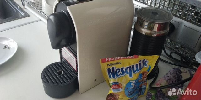 Кофемашина Nespresso Krups XN260 + капучинатор