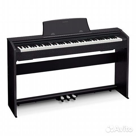 Цифровое пианино Casio Privia PX-770BK черное