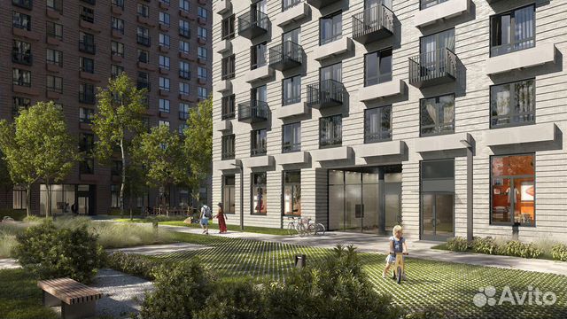 3-к квартира, 97.4 м², 3/20 эт.