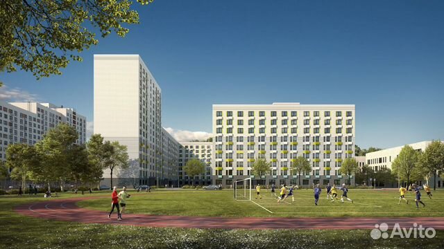 2-к квартира, 54.9 м², 19/25 эт.