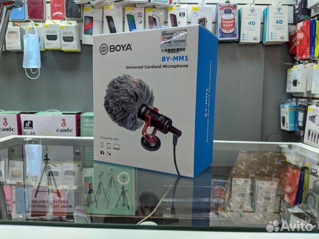 Микрофон направленный накамерный Boya BY-MM1 Новый