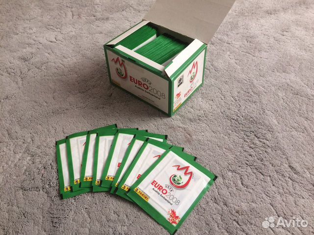 Пакетики panini чемпионат Европы 2008