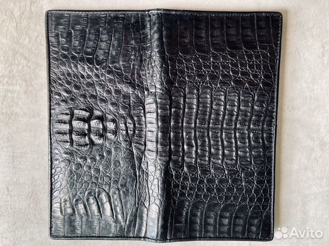 Портмоне из кожи крокодила