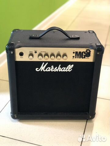 Комбоусилитель Marshall MG15g. Cynep ueнa
