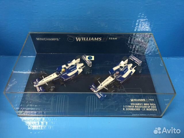F1 Minichamps Williams FW24 Победный дубль