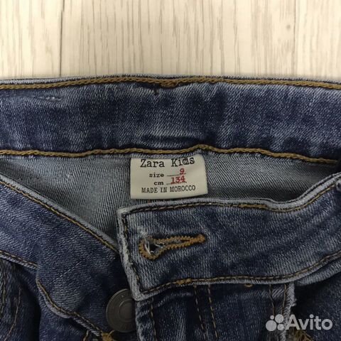 Детские джинсы Zara для мальчика Детские джинсы Zara для мальчика
