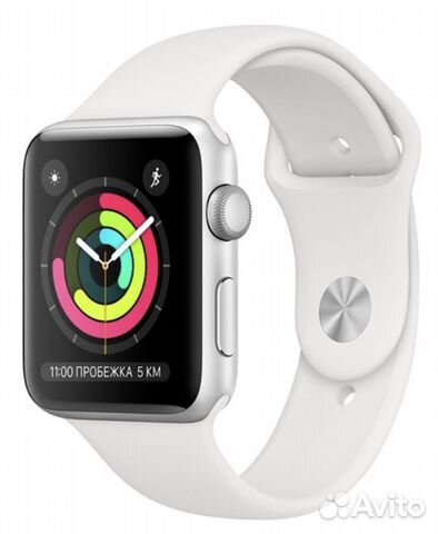 Умные часы Apple Watch S3 38mm Silver Aluminum Cas