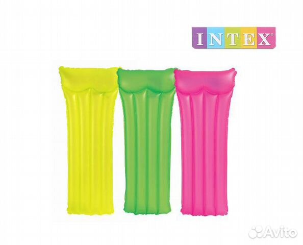 Пляжный матрас 59717NP Неон Intex Пляжный матрас 59717NP Неон Intex