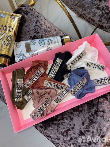 Трусики Victoria’s Secret со стразами Трусики Victoria’s Secret со стразами