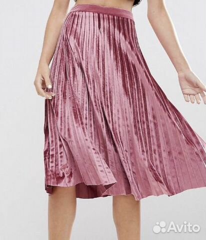 Юбка вельветовая миди ASOS Юбка вельветовая миди ASOS