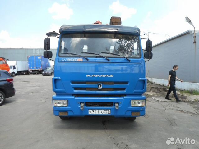 Камаз 658600 грузовой с кму