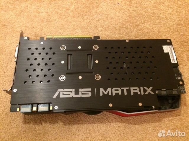 Видеокарта Asus ROG Matrix GTX780ti 3gb Видеокарта Asus ROG Matrix GTX780ti 3gb