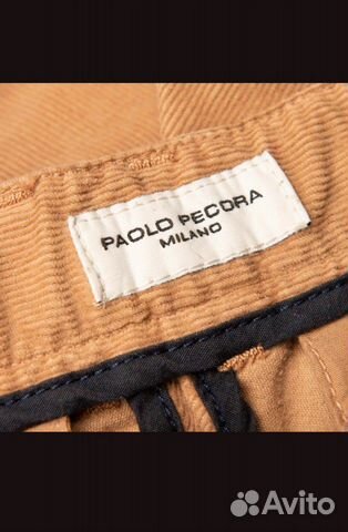 Paolo Pecora вельветовые хлопковые стильные брюки Paolo Pecora вельветовые хлопковые стильные брюки