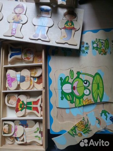 Деревянные игры-игрушки