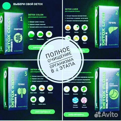 Детокс. Detox Box. Полное очищение организма