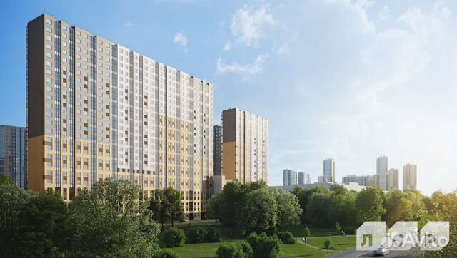 2-к квартира, 52.9 м², 12/25 эт. 2-к квартира, 52.9 м², 12/25 эт.