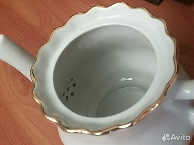 Заварочный чайник фарфор новый Заварочный чайник фарфор новый