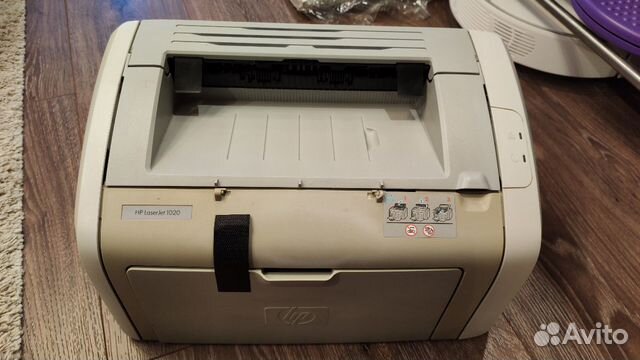 Принтер HP LaserJet 1020 без картриджа