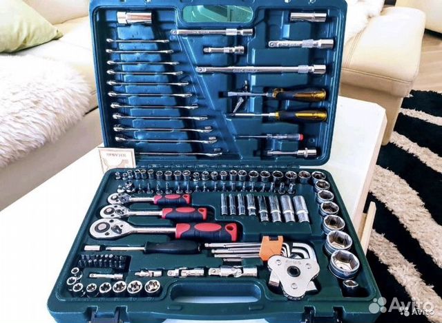 Набор инструментов 120 пр. Усиленный