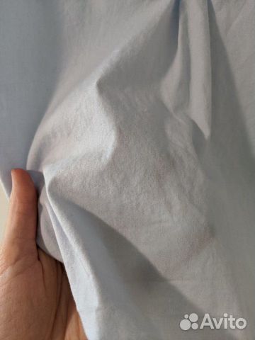 Рубашка женская светло-голубая офисная Рубашка женская светло-голубая офисная