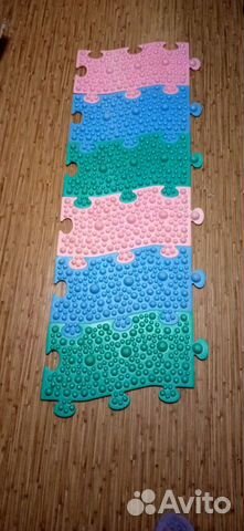 Ортопедические пазлы - коврик массажный