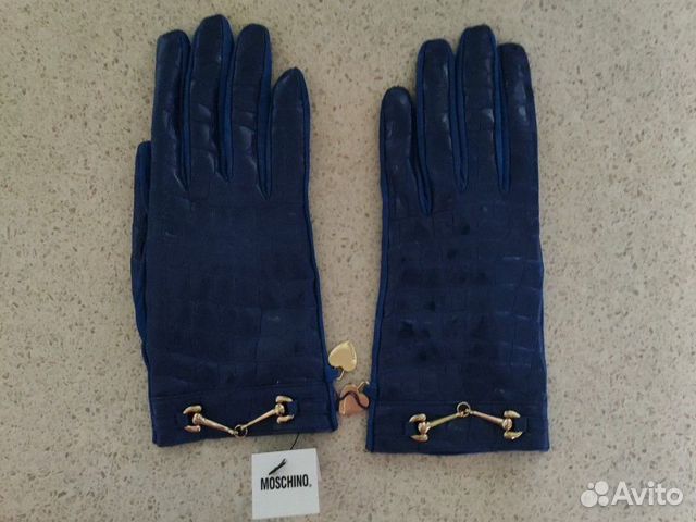Перчатки moschino женские