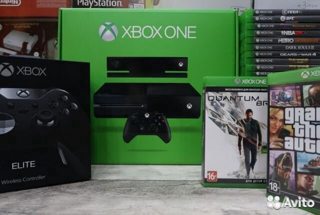 Xbox One в комплекте диск GTA 5 магазин на Арбате