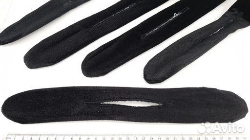 Софиста-твиста черная (бархат)