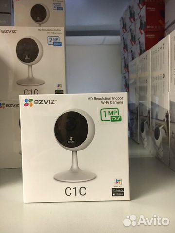 Компактная WI-FI видеокамера ezviz C1C 720P