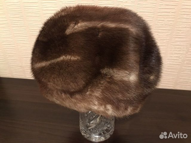Берет норковый женский мягкий