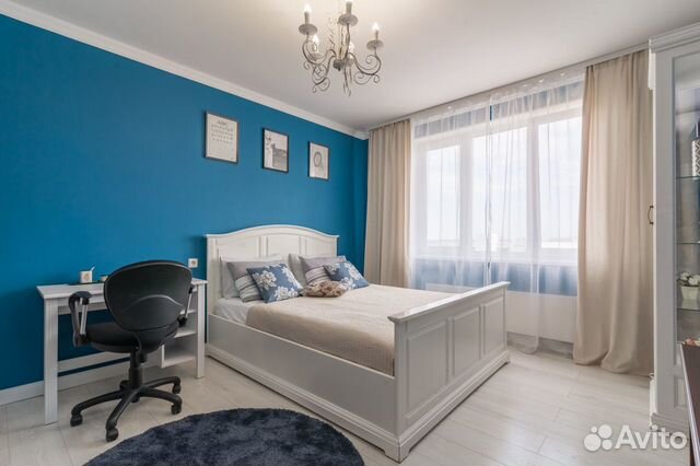 

1-к. квартира, 40 м², 2 кровати