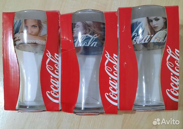Стаканы кока-кола