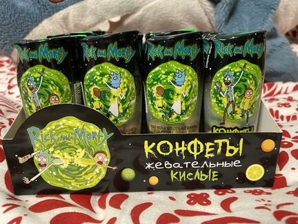 Кислые жевательные конфеты Рик и Морти