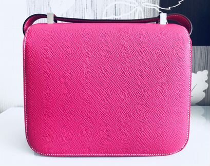 Hermes Constance 24 Rose Tyrien оригинал