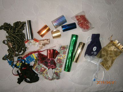 Упаковка для цветов/букетов, лента на машину