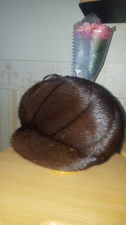 Шапка норковая женская размер 55-57