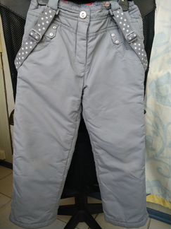 Зимние штаны для девочки 5 лет